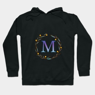 Monogram, letter M Hoodie